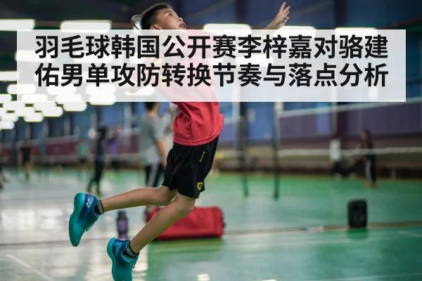 羽毛球韩国公开赛李梓嘉对骆建佑男单攻防转换节奏与落点分析（williamhill）